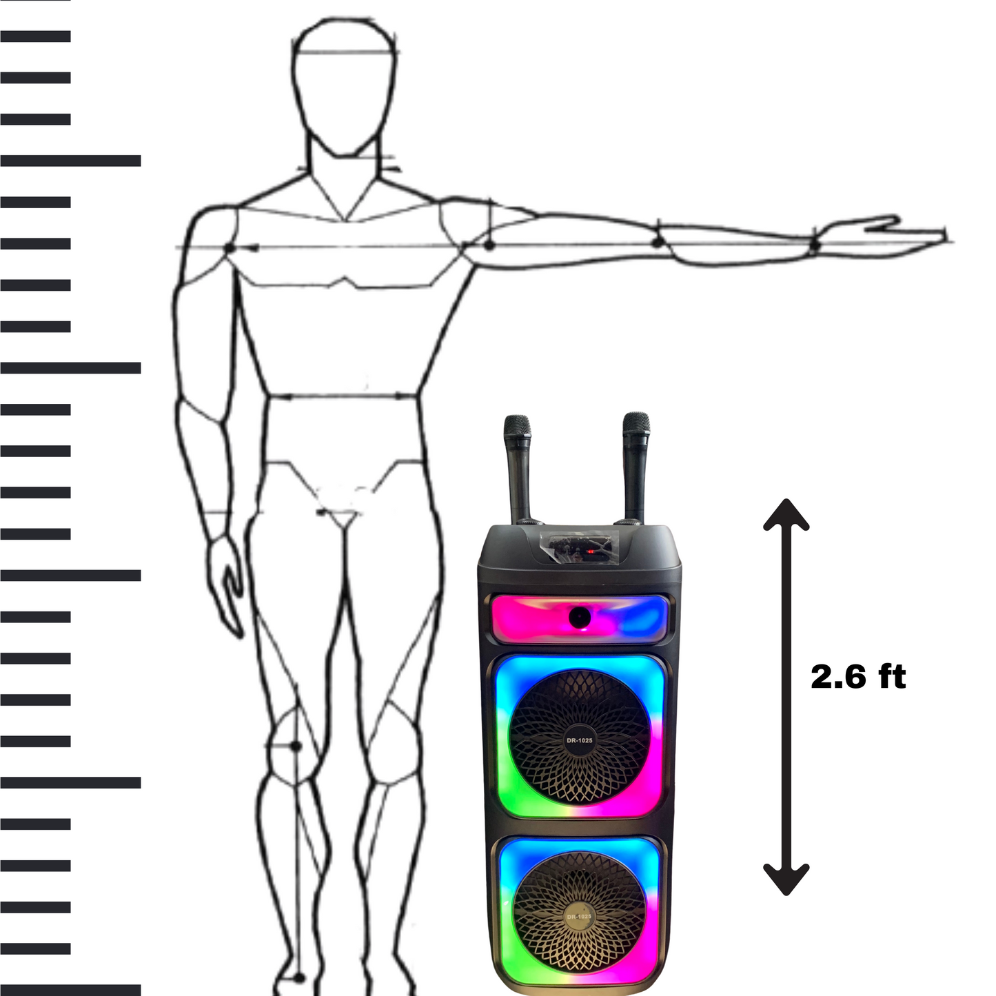 DR-1025 BLUETOOTH SPEAKER