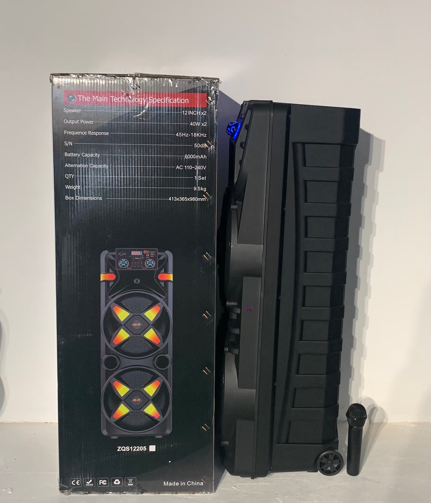 ZQS 12205 BLUETOOTH SPEAKER
