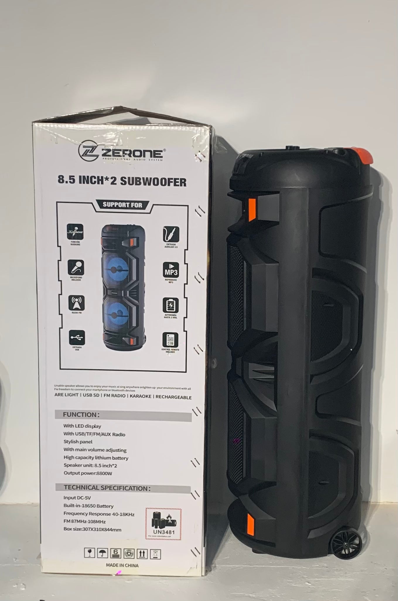 CST-8855 BLUETOOTH SPEAKER