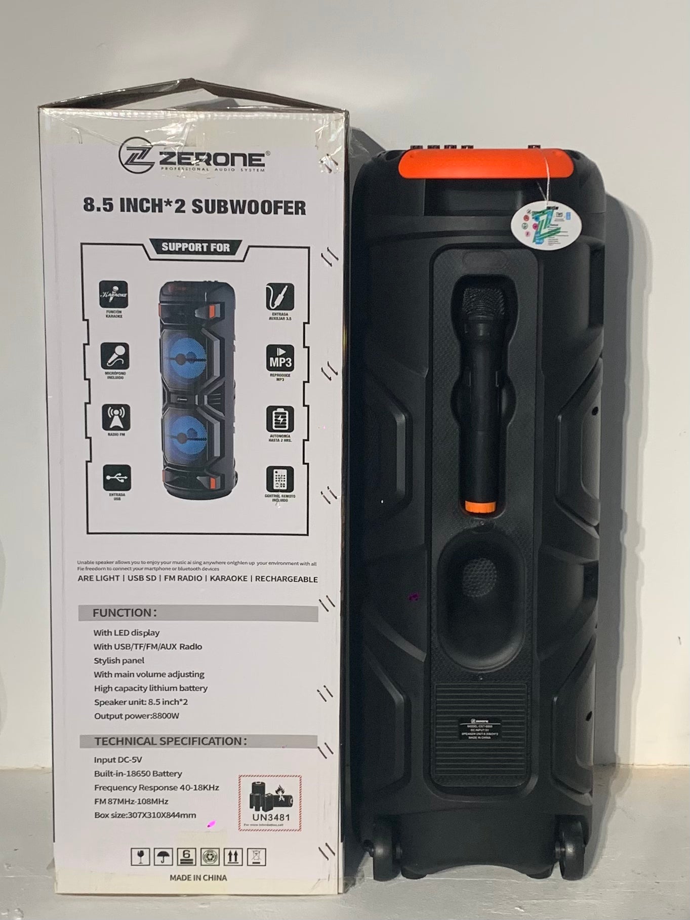 CST-8855 BLUETOOTH SPEAKER